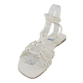 SANDALIA RASTEIRA AMARRAÇÃO COURO OFF S 21175 0126 0003 SCHUTZ - Vintedoisk